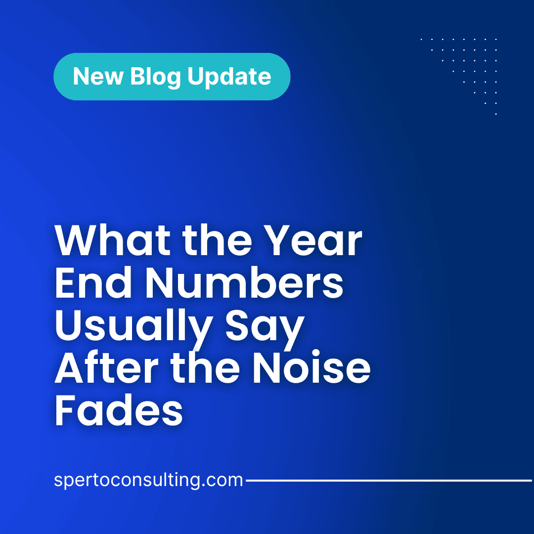 What the Year End Numbers Really Say